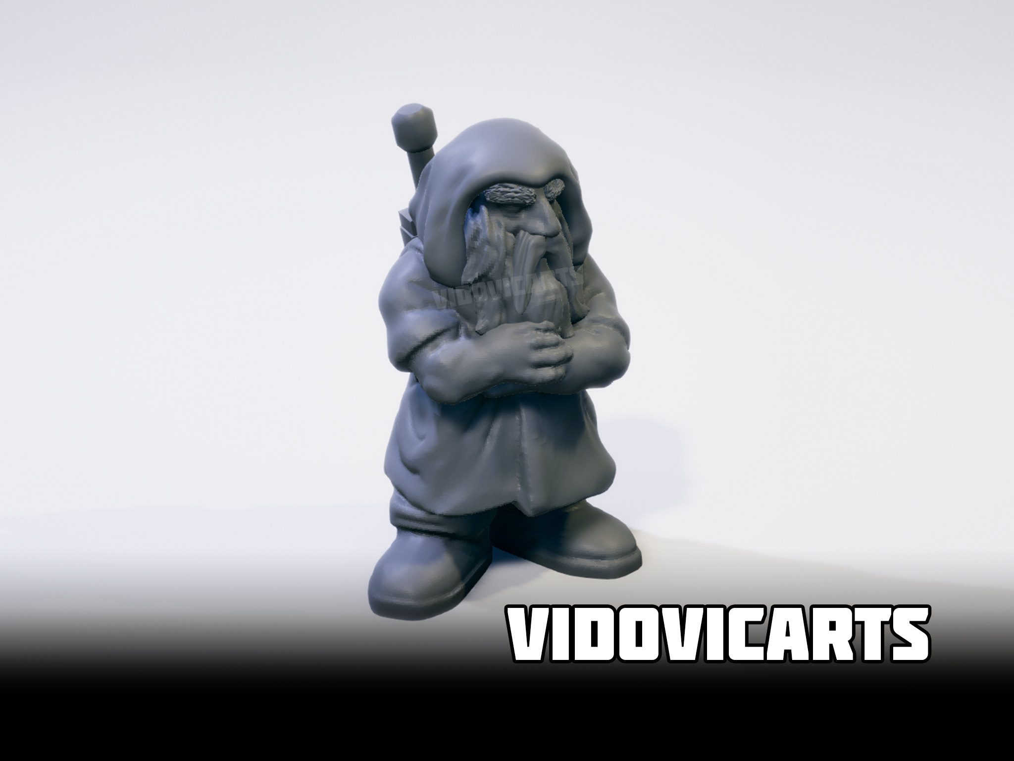 Dwarf Hooded Trader