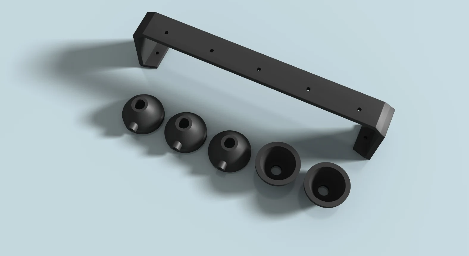 Light Rack for 1/10 Scale RC Truck