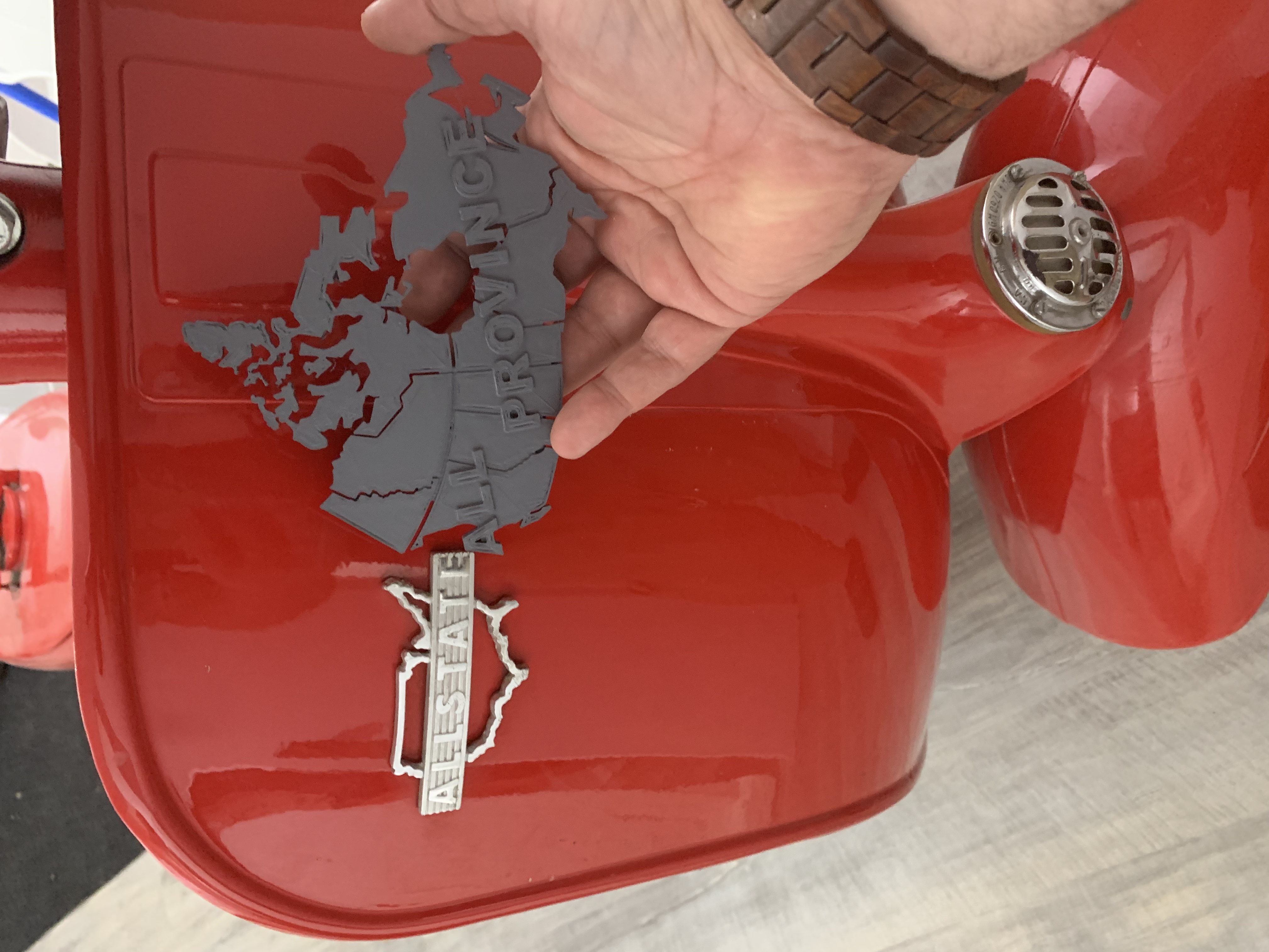 Vespa All State Badge