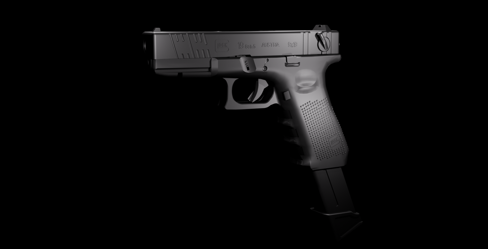 Glock 19 Gen 5 Detailed
