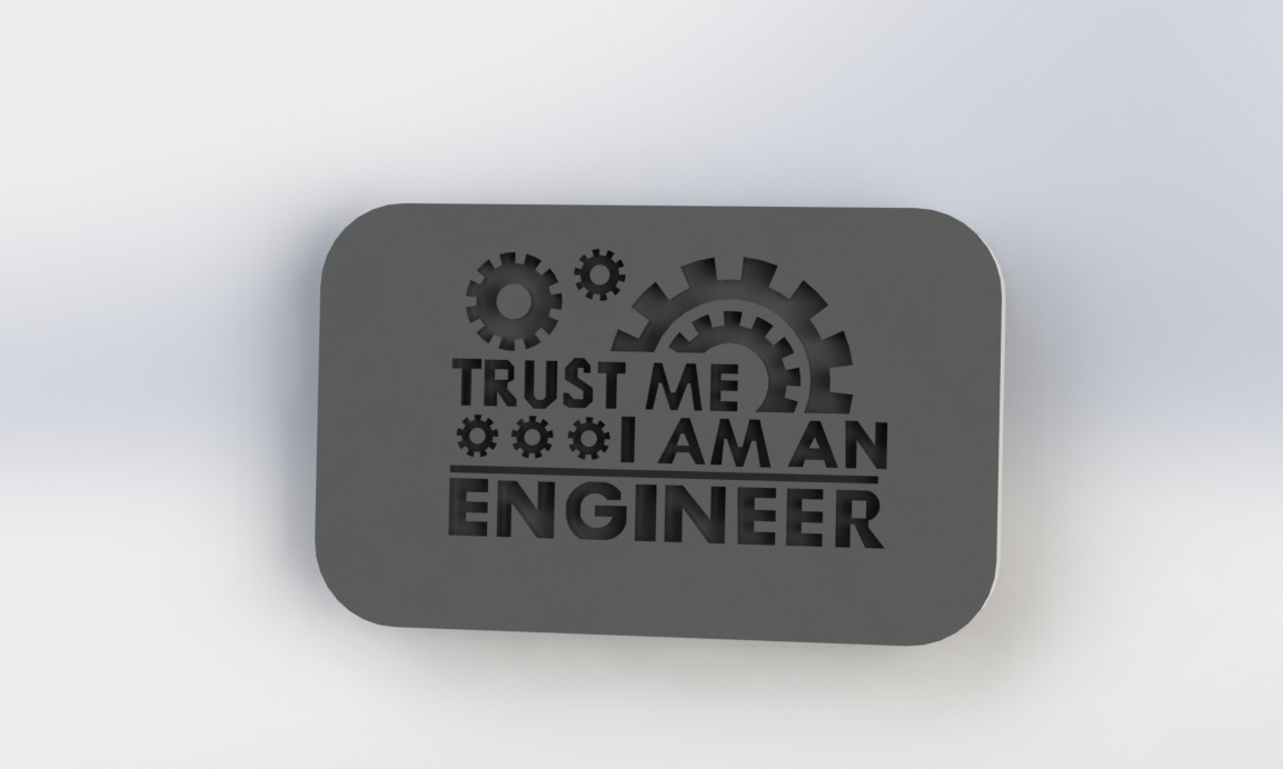Engineer Plaque