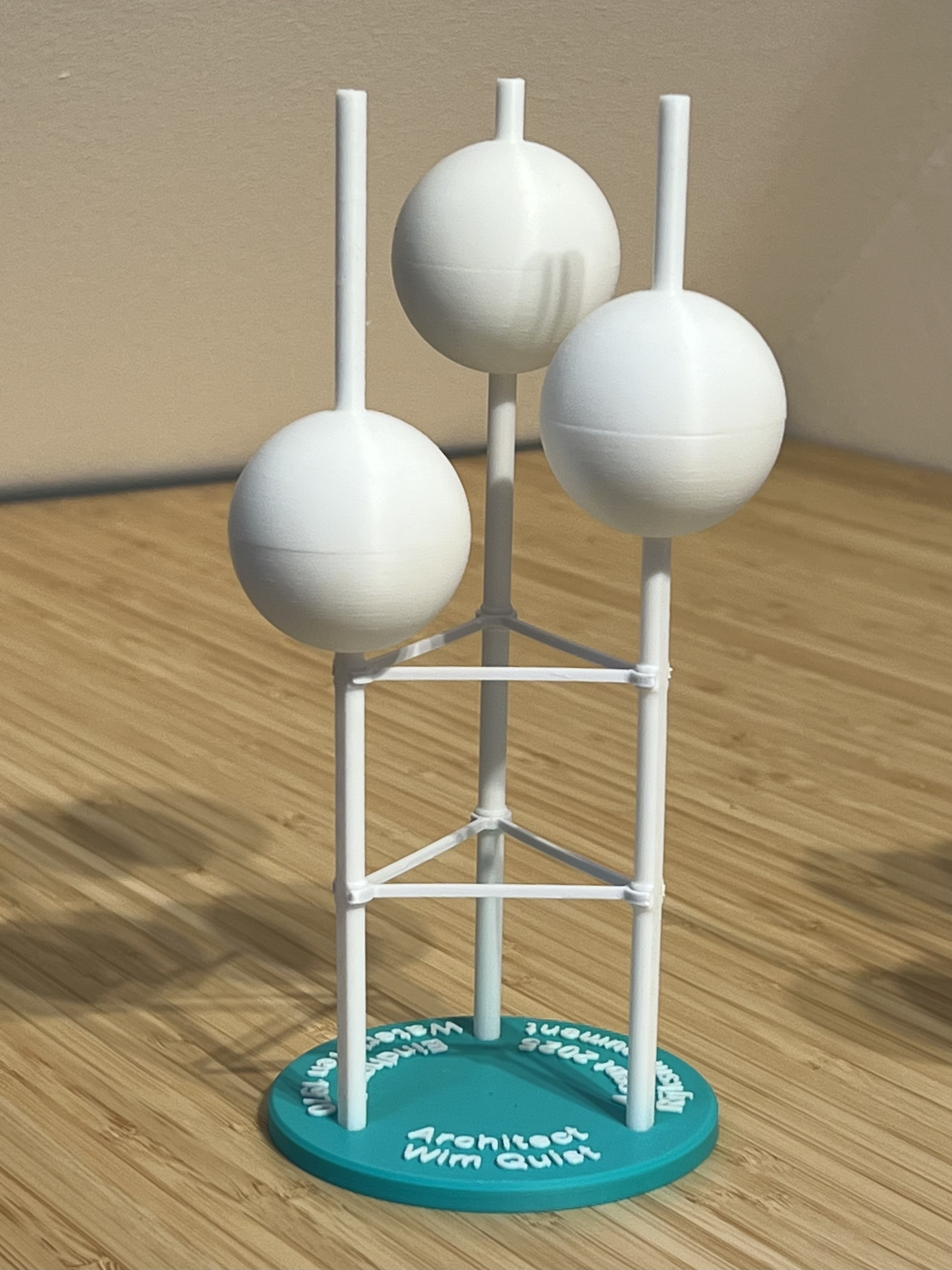 Water Towers Eindhoven modular design 1:250