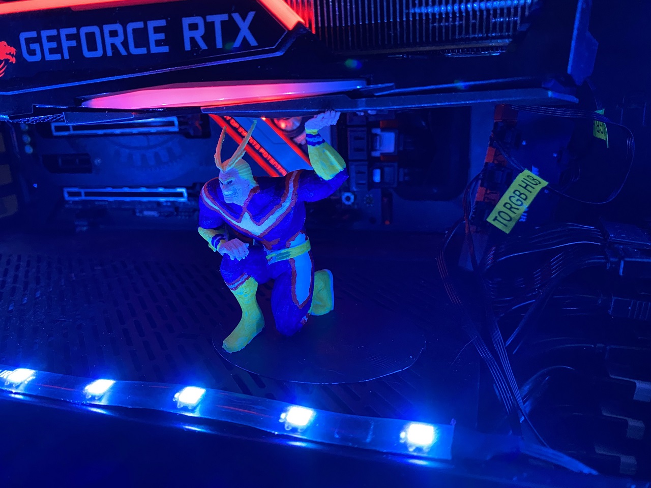 All Might from My Hero Academia GPU Antisag