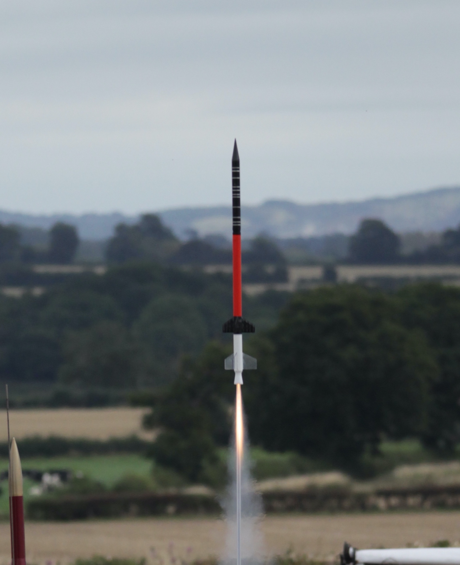 Skylark sounding rocket - printed parts for flying model