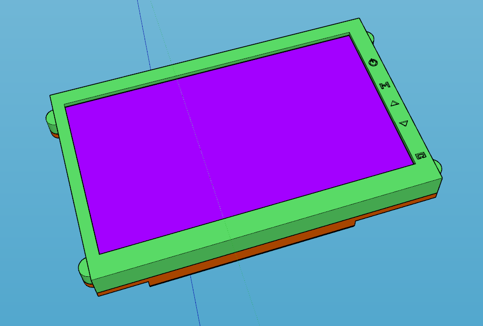 Case for 7 inch LCD Screen 1024 * 600