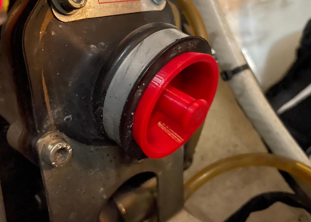 Rotax Max intake cap - bouchon d'admission