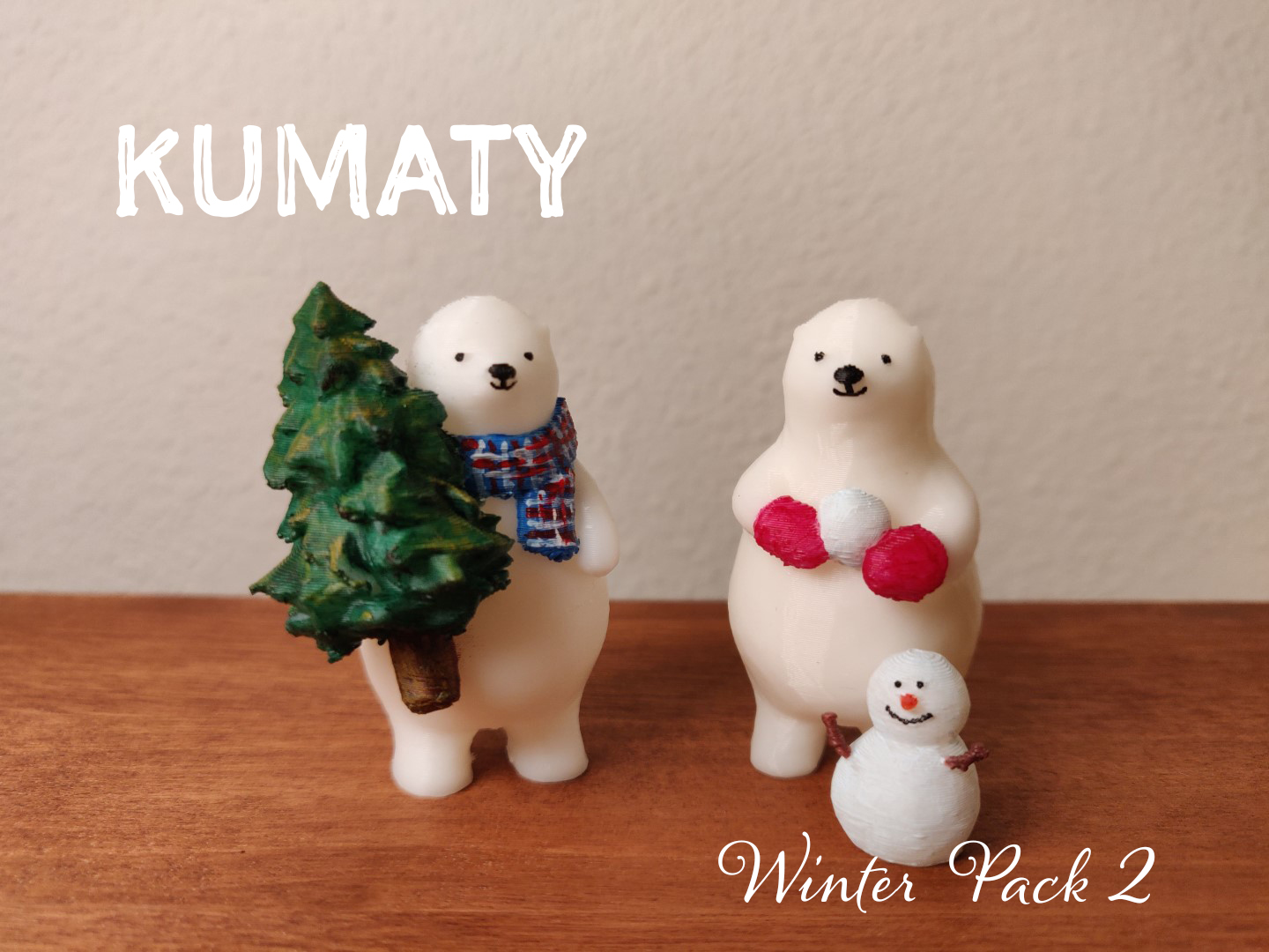 KUMATY : Cute Little Polar Bears (Winter 2)