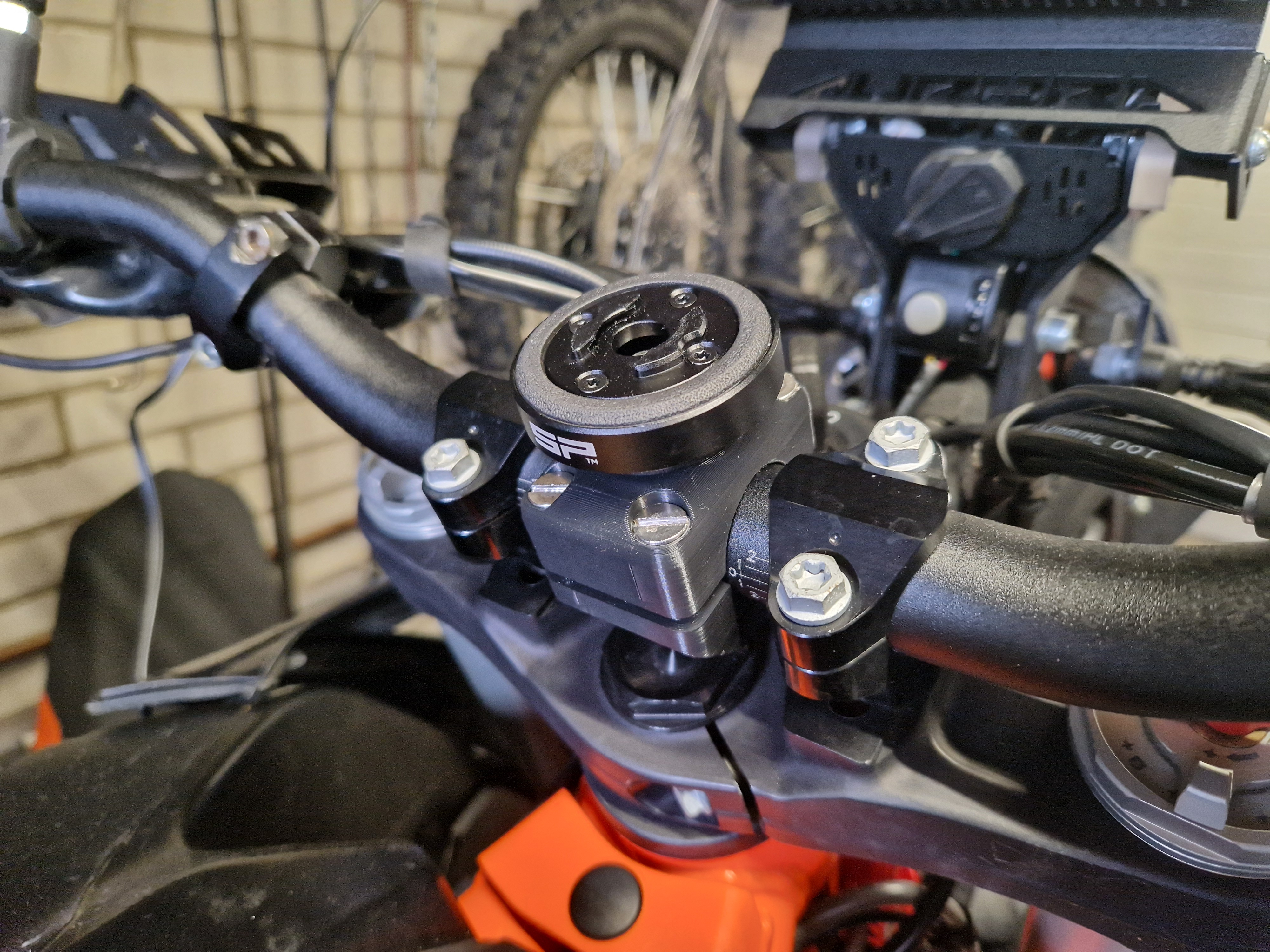 SP connect motorcycle bar mount (anti-vibration)