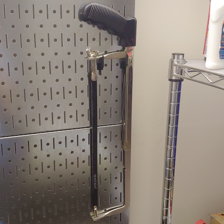 Wall Control Hand Saw Hanger