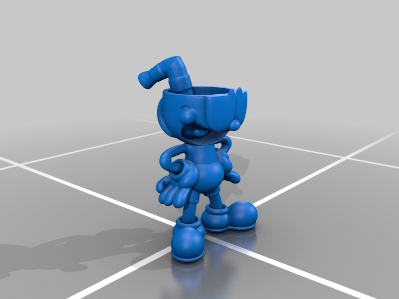 Cuphead Figure