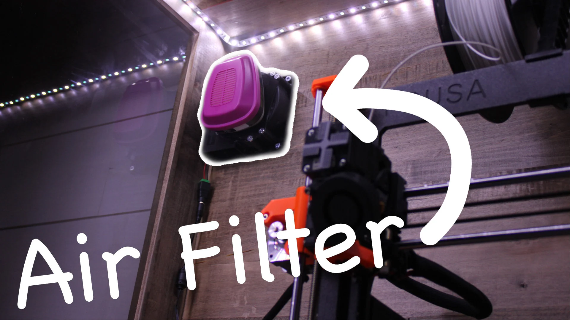Easy to Print Air Purifier -- for inside your enclosure