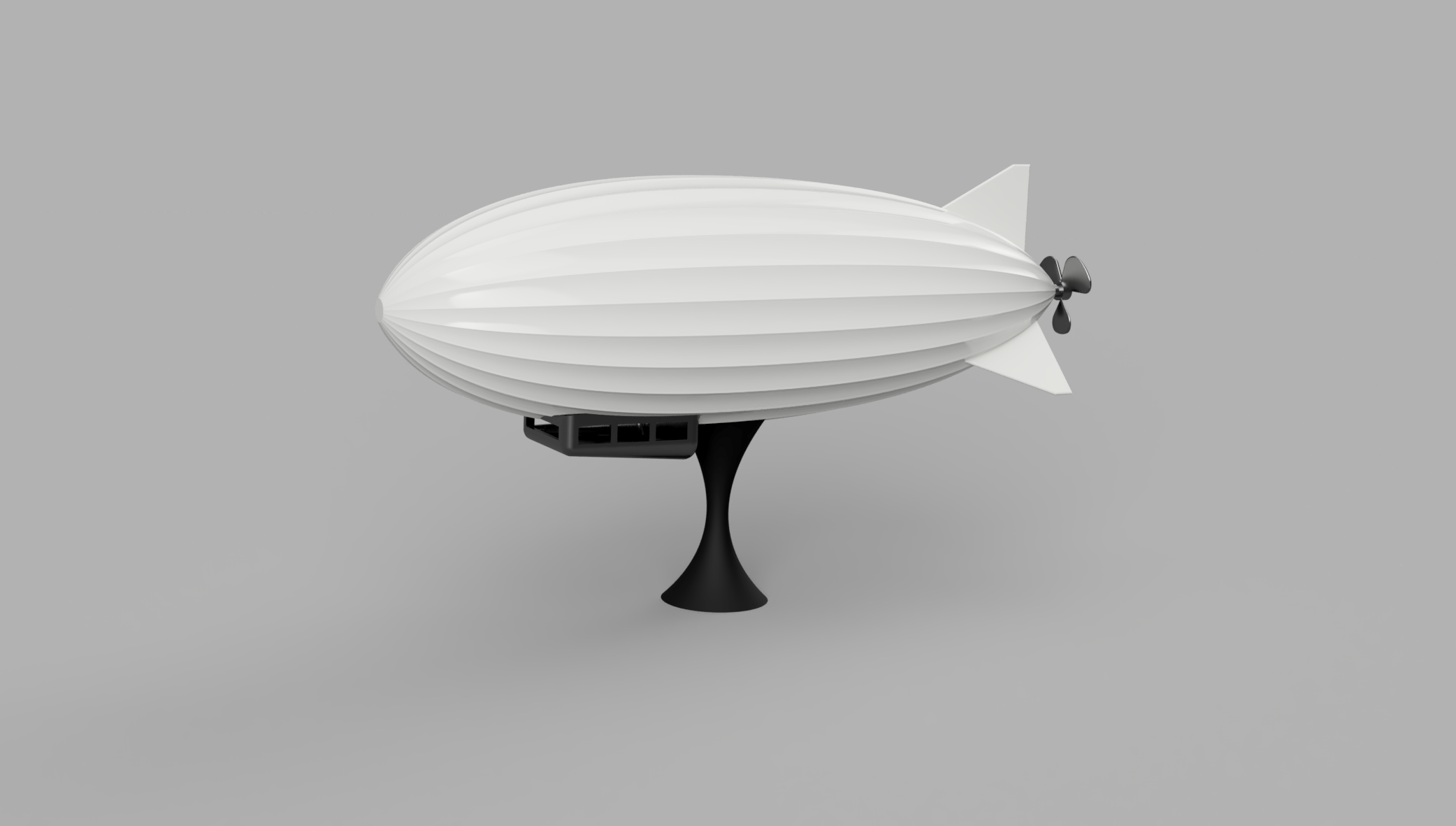 Blimp / Zeppelin with Stand