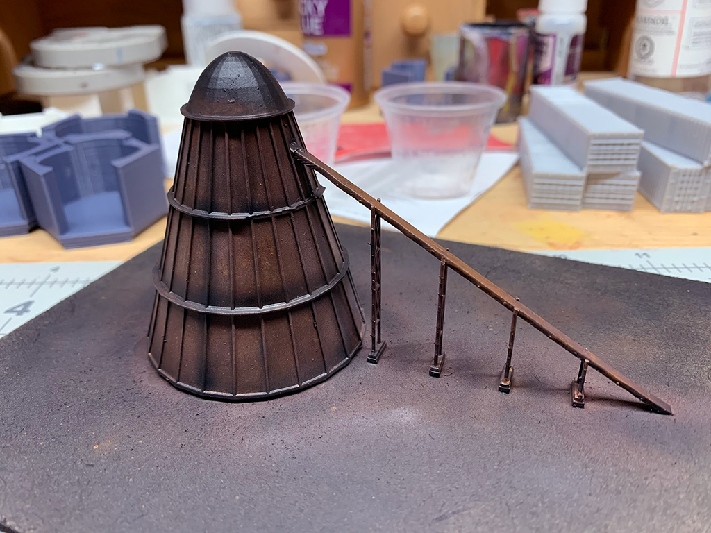 N-Scale Beehive Sawdust Burner