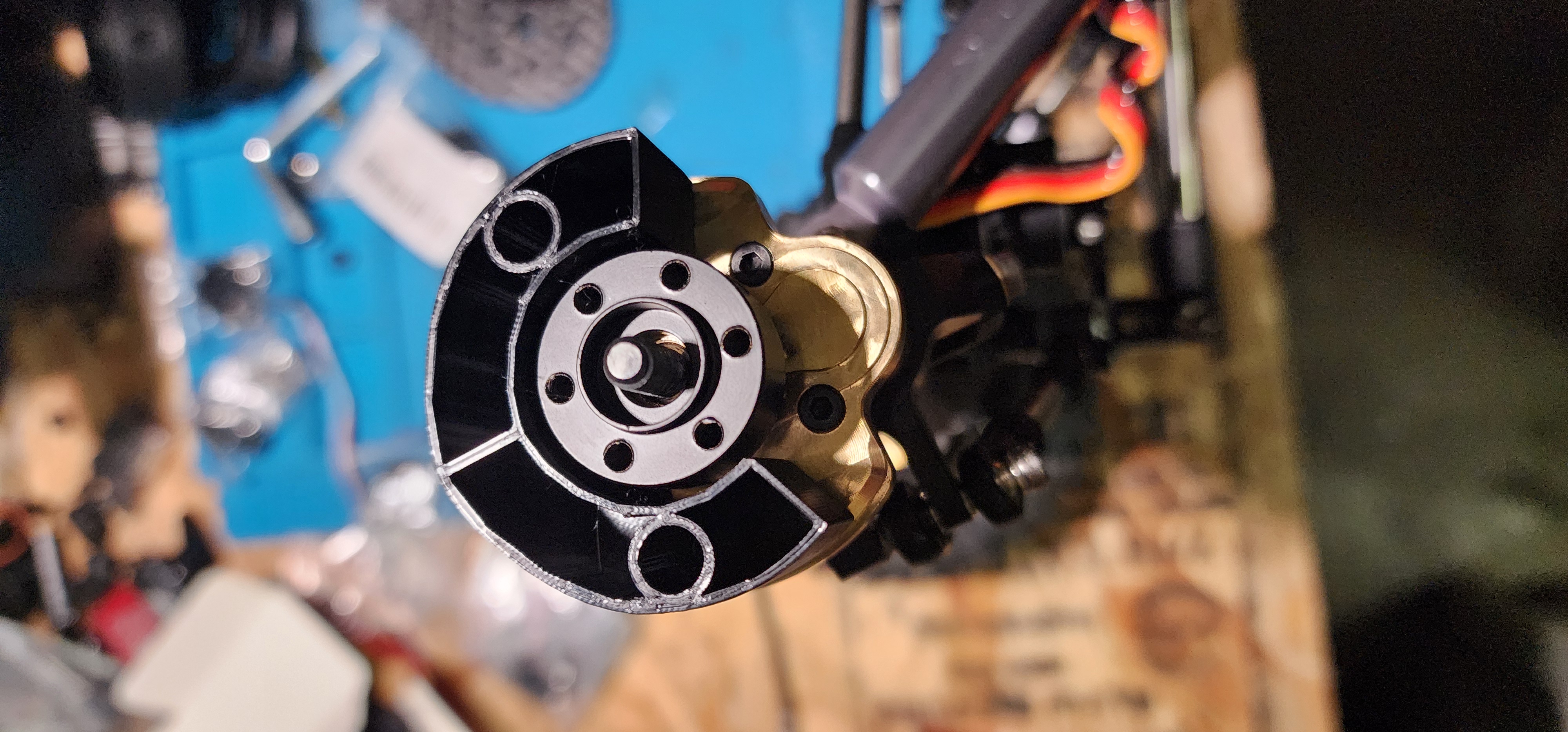 Rhino axle tungsten putty weight hanger