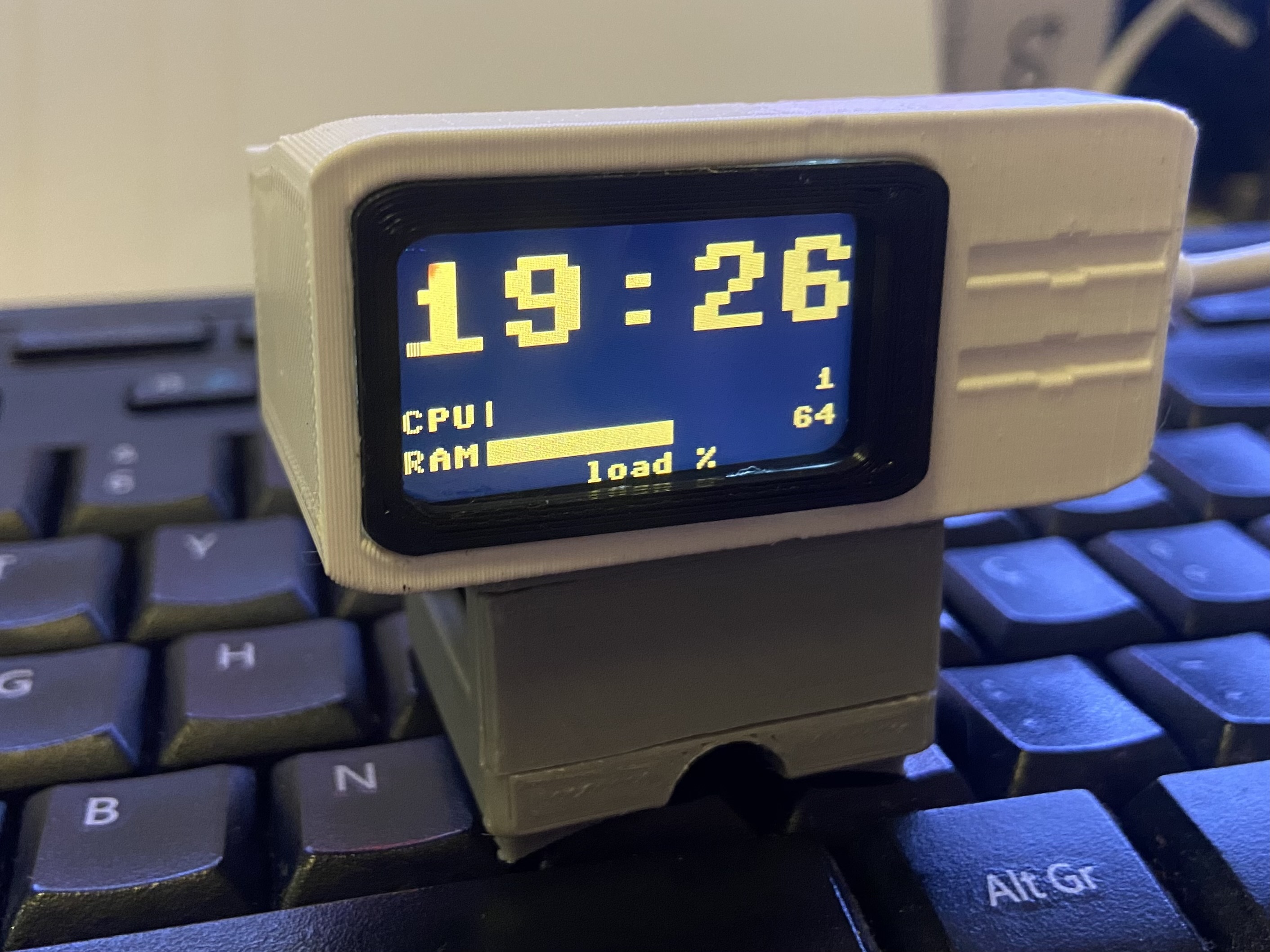 Vintage terminal style enclosure Waveshare RP2350-A