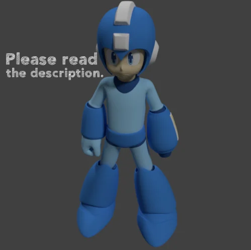 Megaman EDLI3D (buy me a coffee donation model )