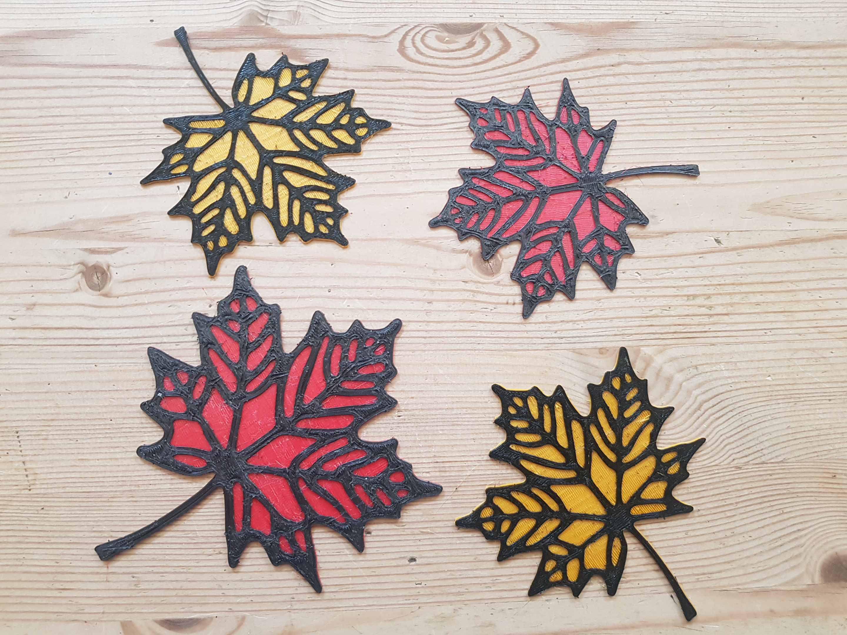 Maple leaf dual colour - remix