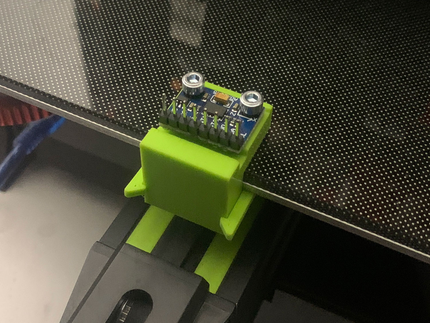 ADXL345 mount for bed Ender 3