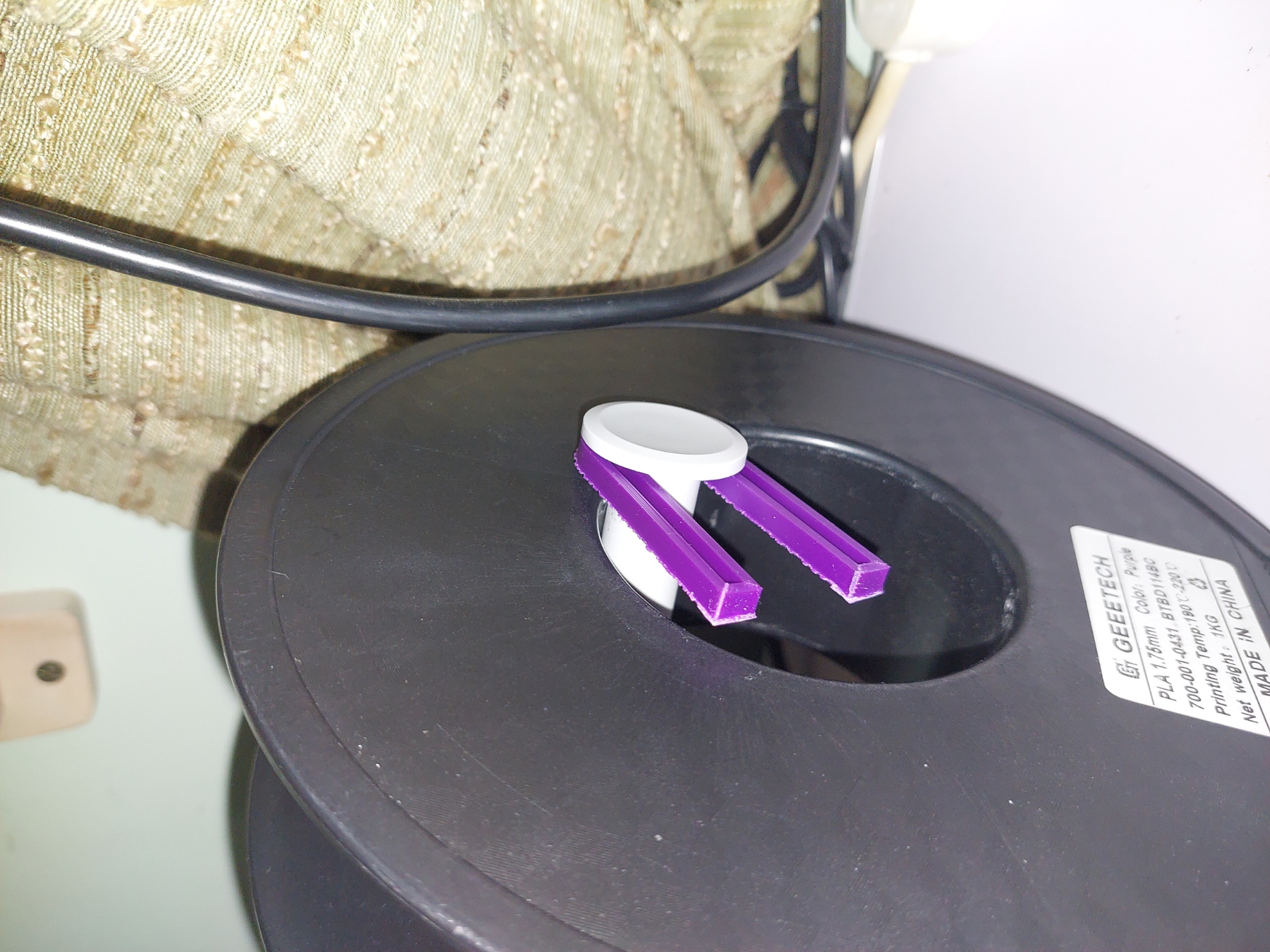 BambuLab A1 external spool clip