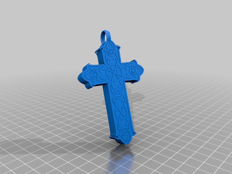 Celtic Cross Pendant Symbol Chain