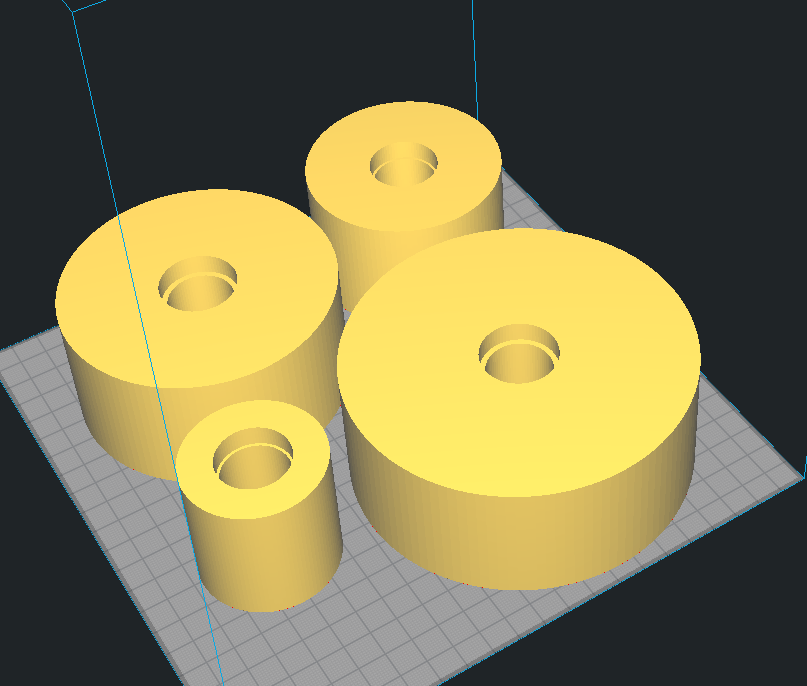 CONTACT WHEELS ROLLERS FOR BELT GRINDER - PRINTABLE