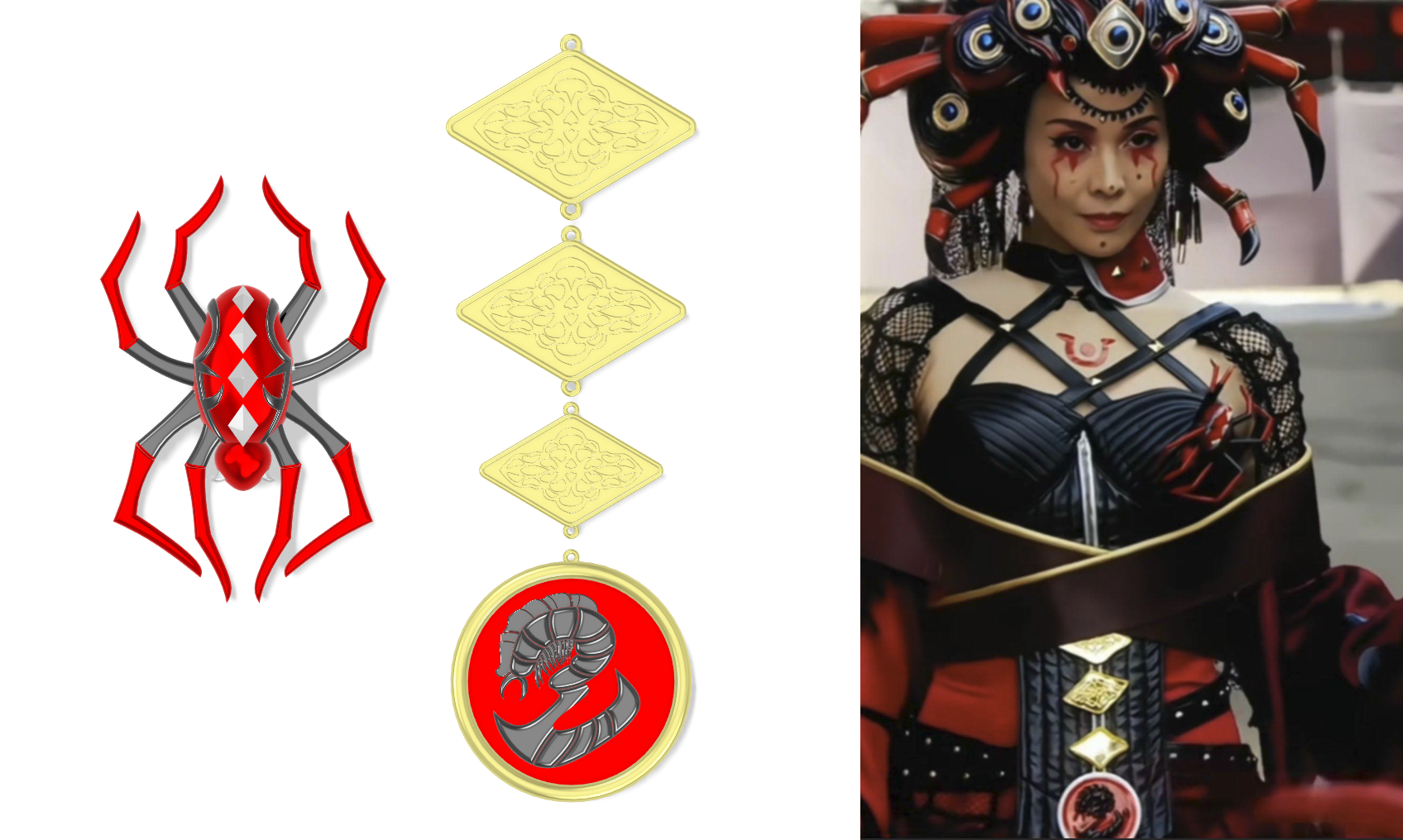 Accessory of Oiranda in Ninpu Sentai Hurricaneger Degozaru! Shushuuto 20th Anniversary