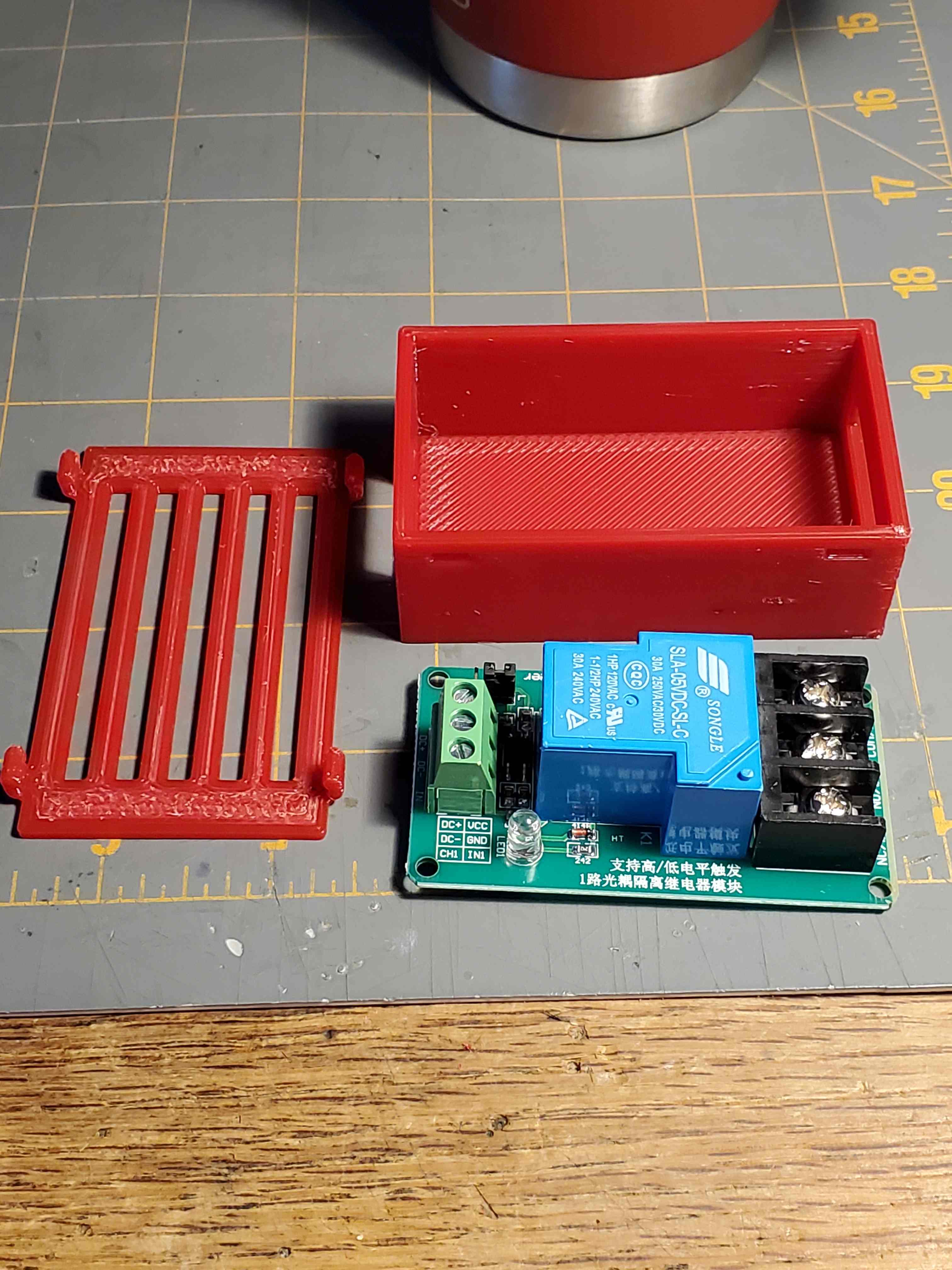 Gaggiuino 5V Relay enclosure
