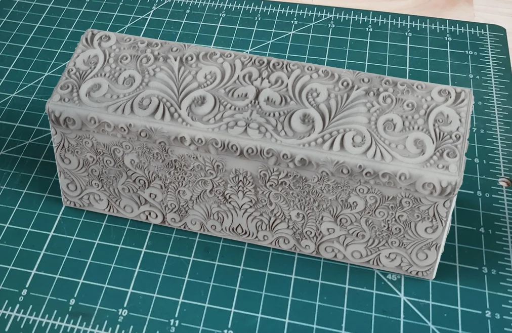 Decorative Filigree Box Container