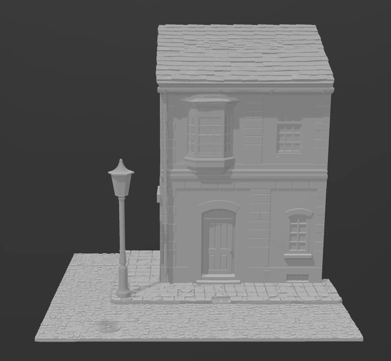 ww2 france street_Diorama 1_72