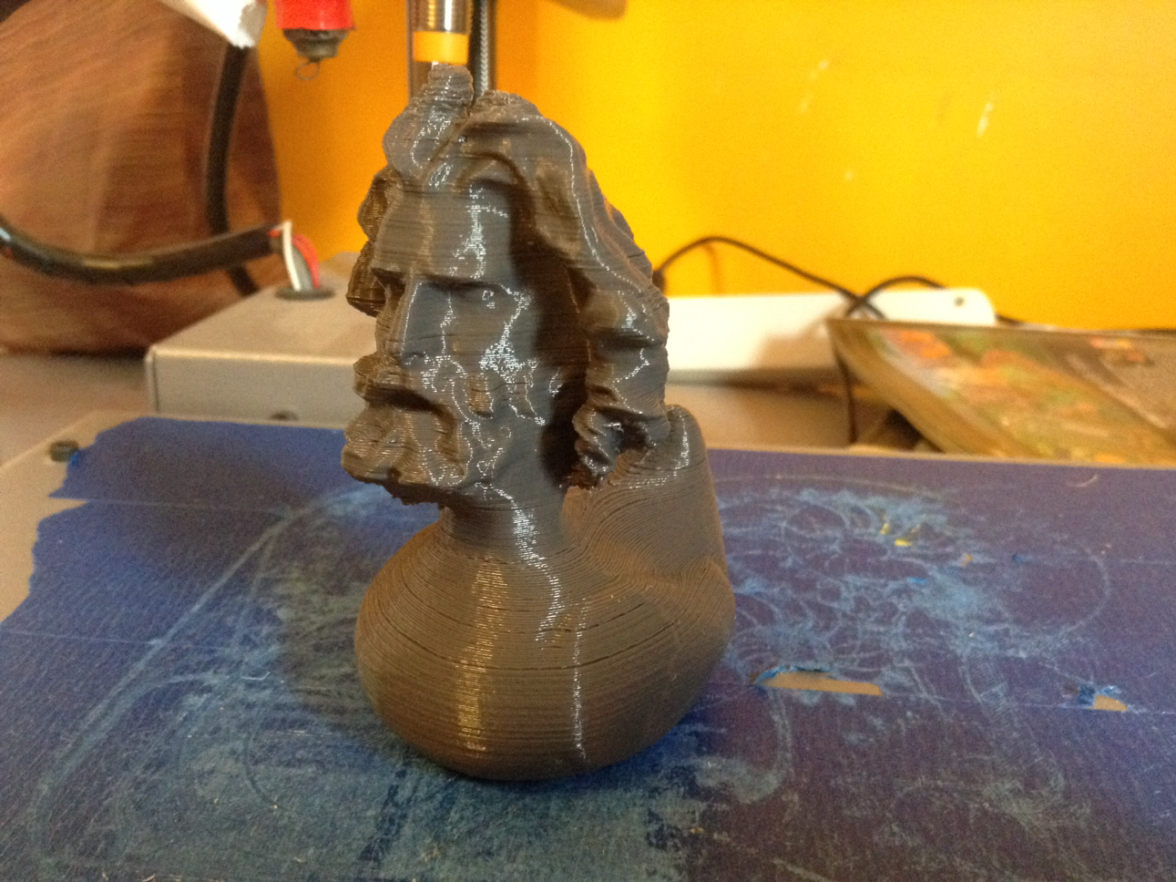 Rubber Duck with Zeus Head