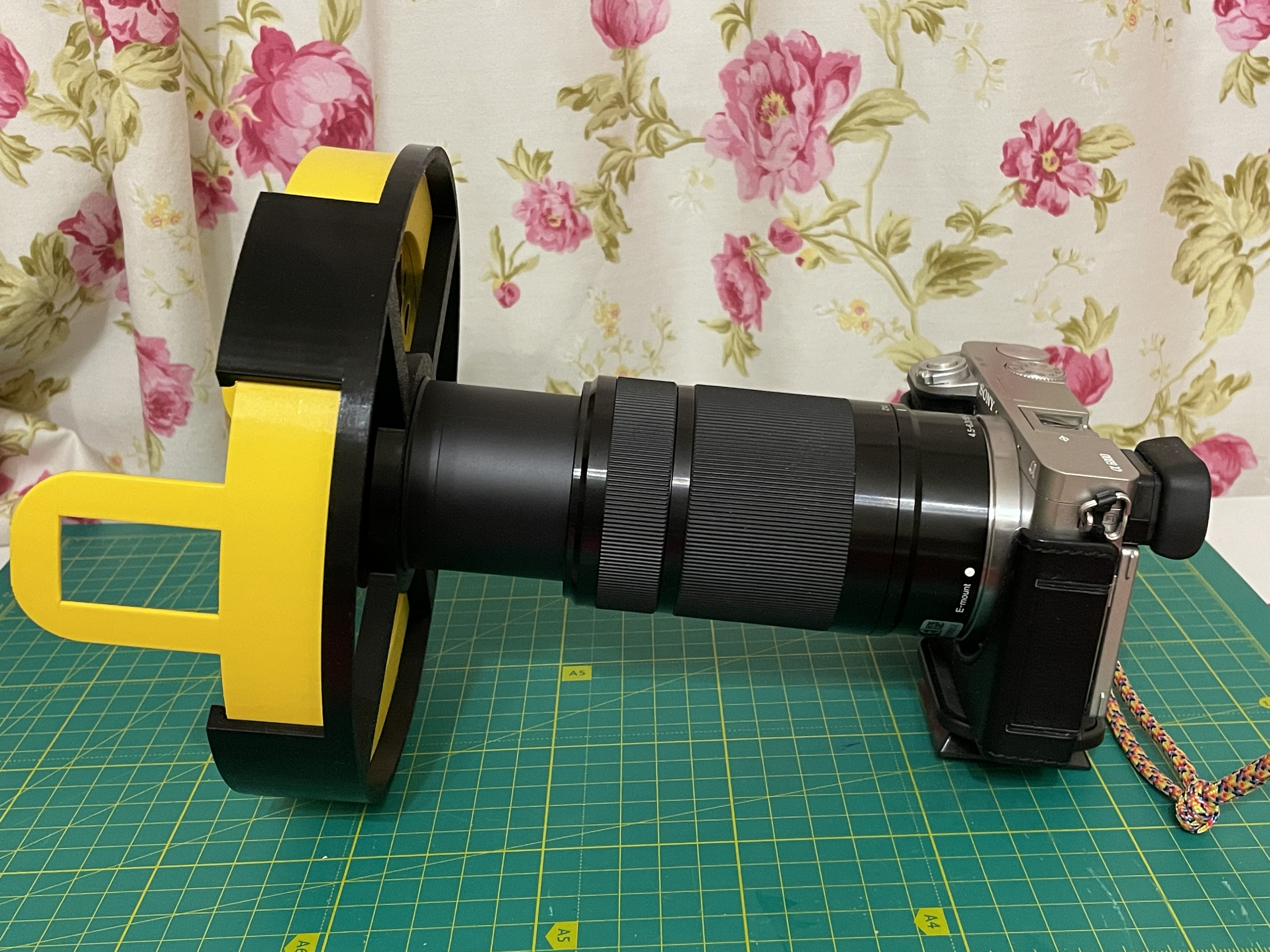 Solar Filter Adapter for Sony SEL55210 (Hood Mount)