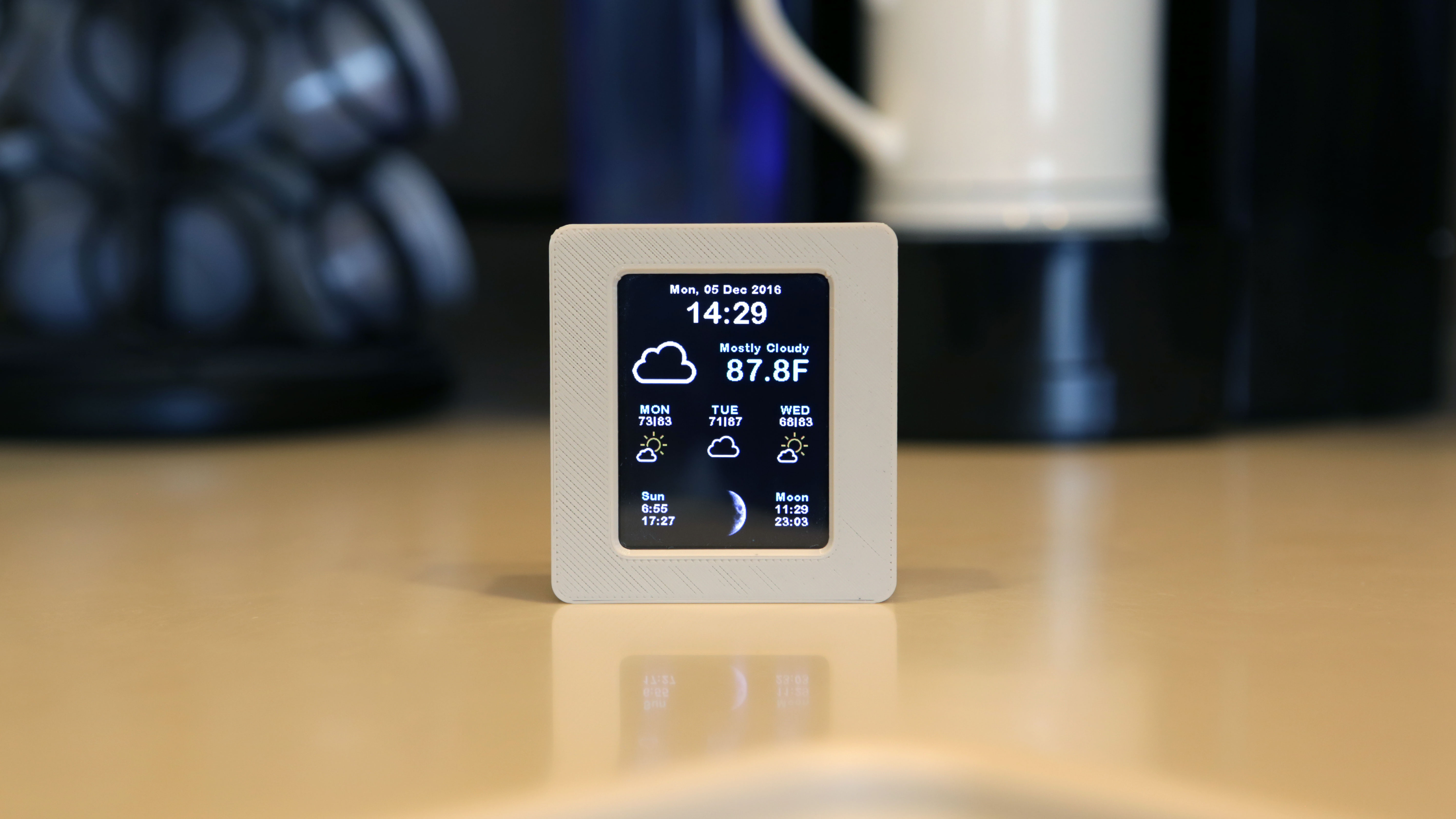 ESP8266 WiFi Weather Station with Color TFT Display