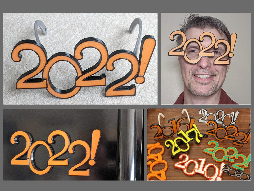 2022 New Year Eve Glasses
