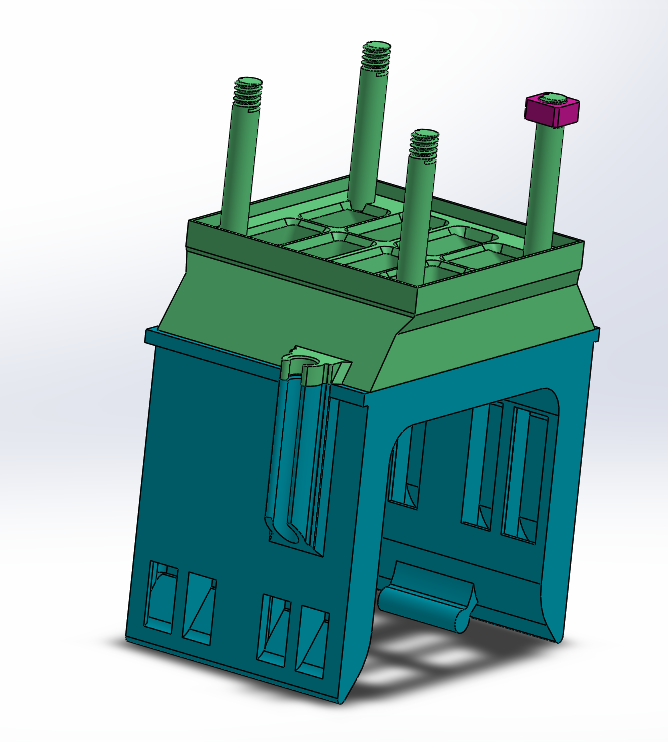 Cooler for Prusa i3 mk3/s orig ExtMotor and Noctua fan