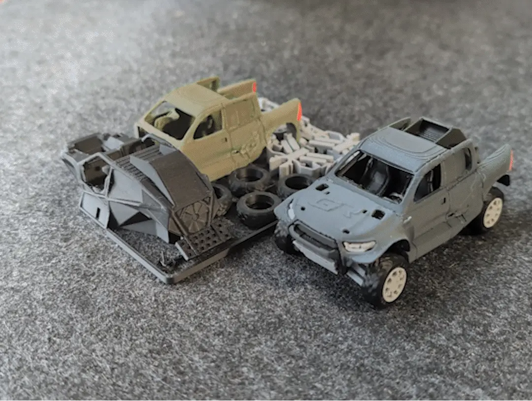Toyota Hilux T1+ kitcard