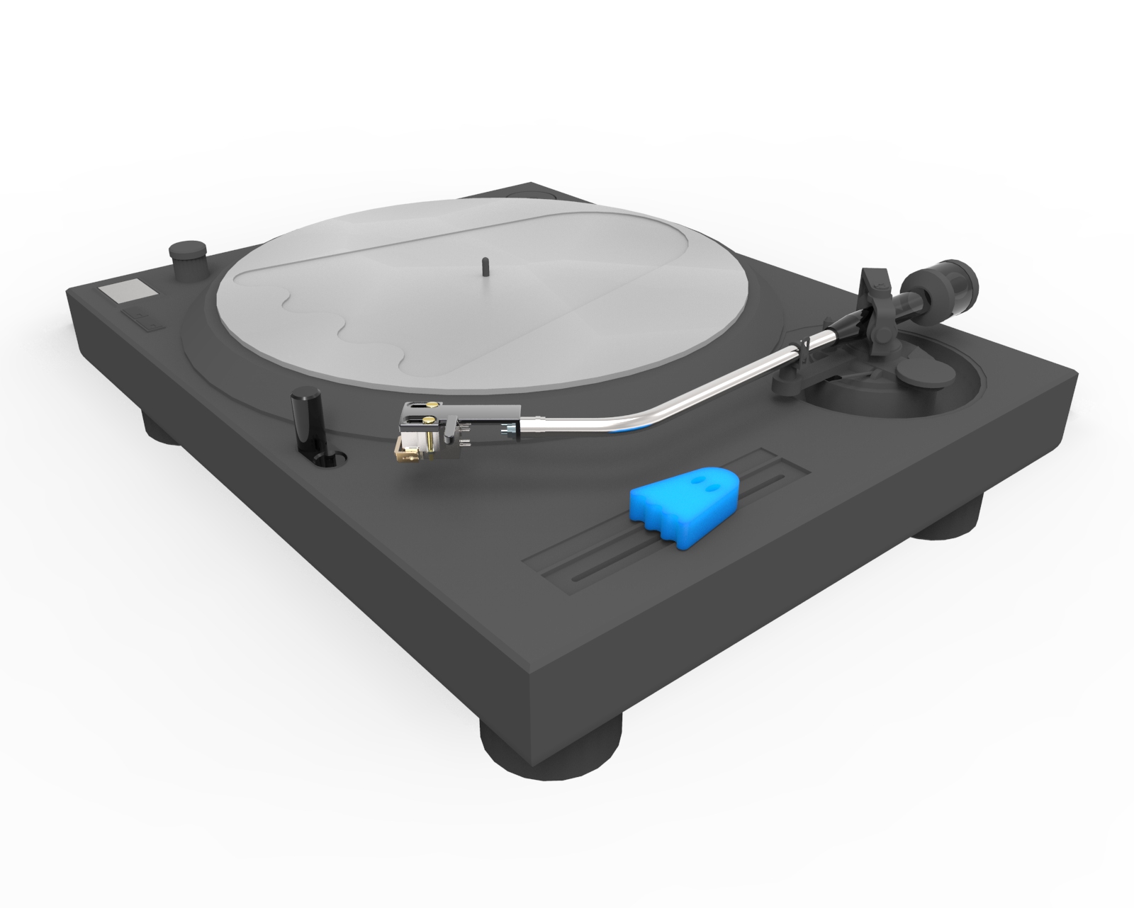 Ghostly Vinyl slider cover