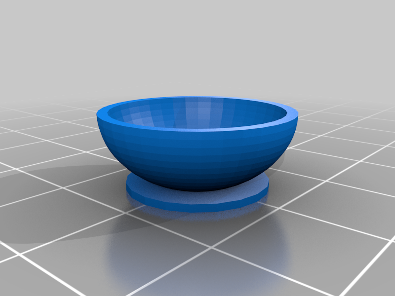 Miniature Bowl (Shorter) - 2CM