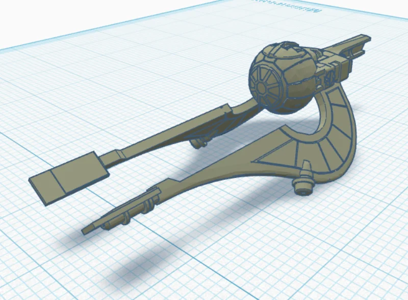 Kuross-class Clawcraft (X-Wing Scale)