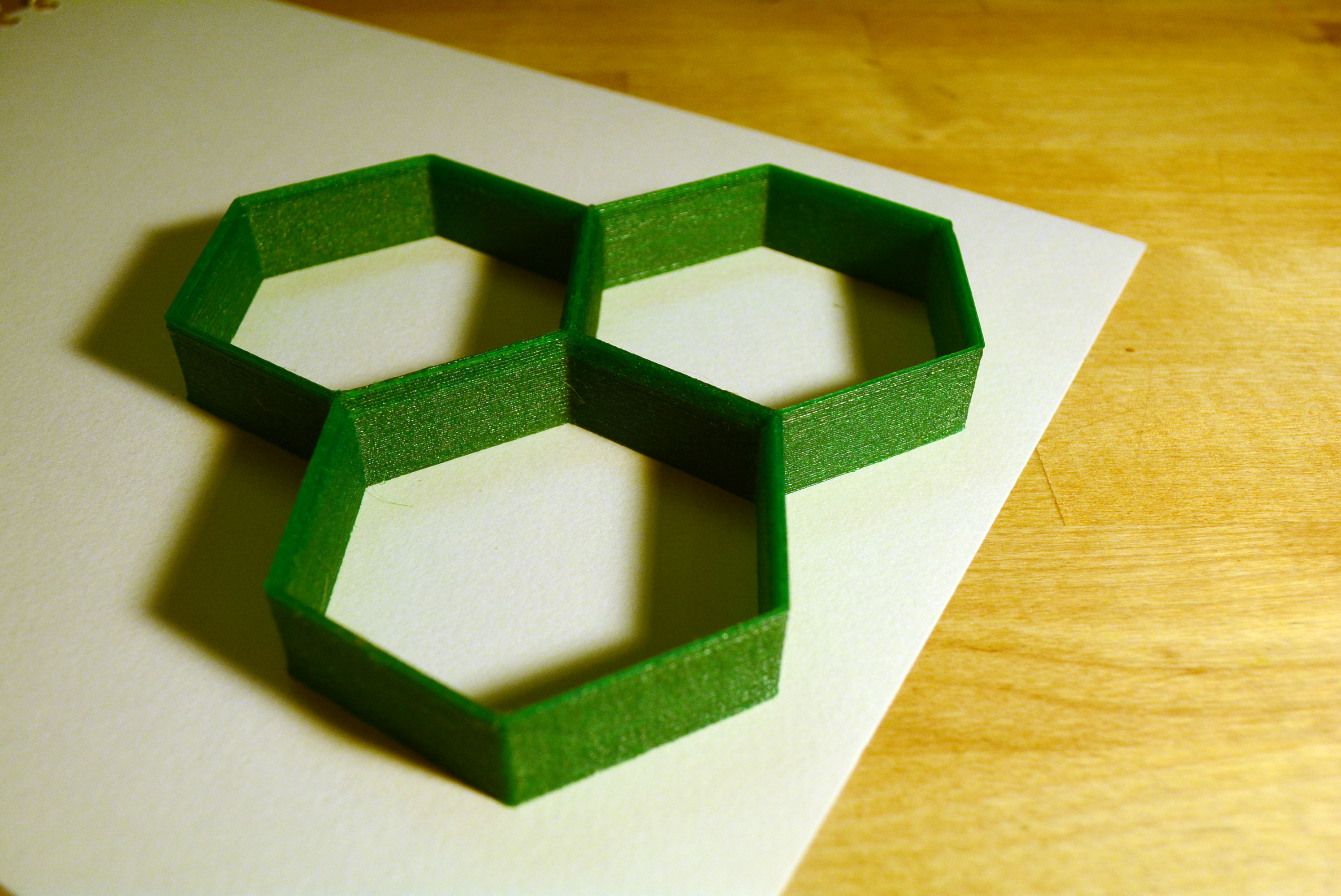 hexagon biscuit punch