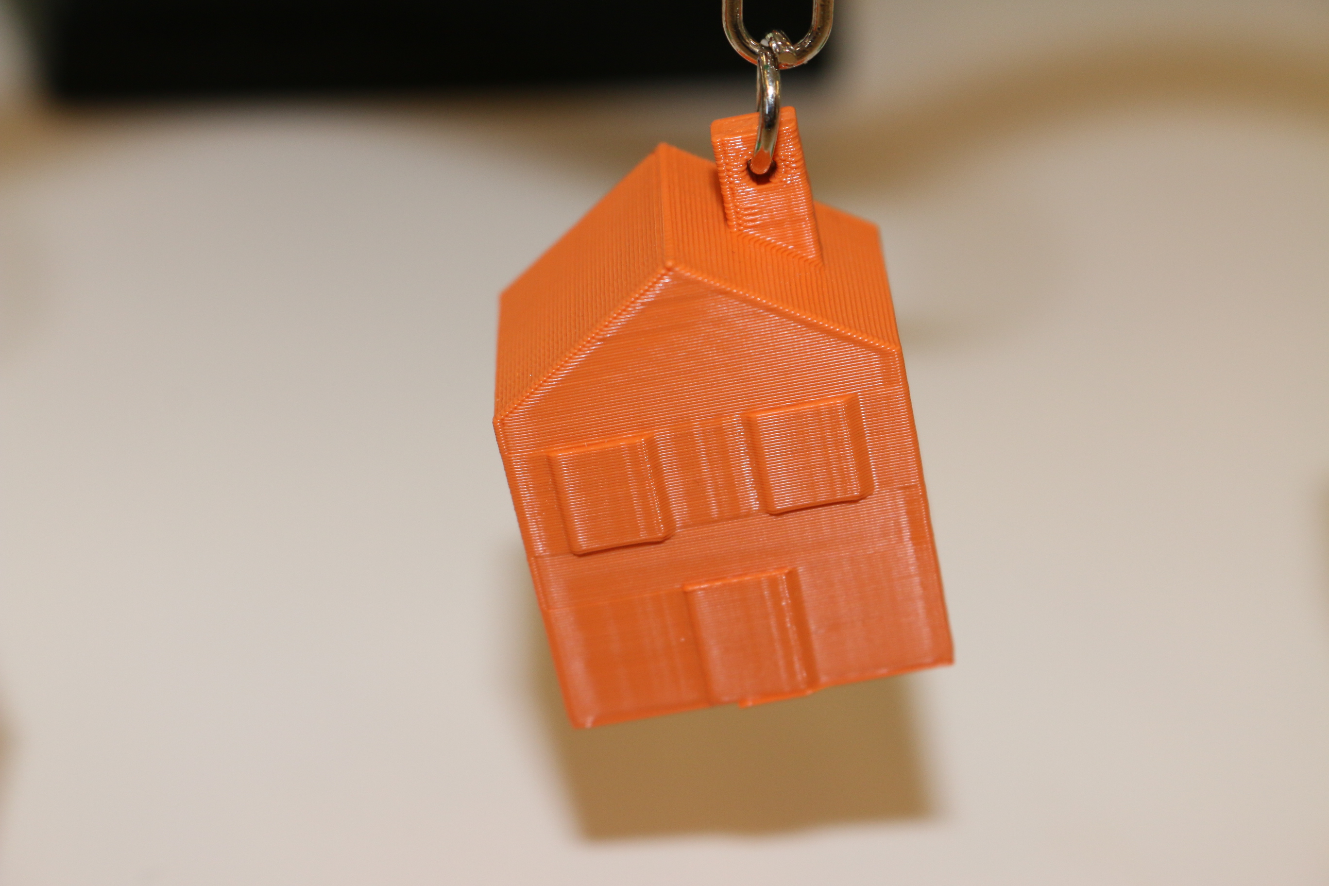 House keychain made by Cardif Lab