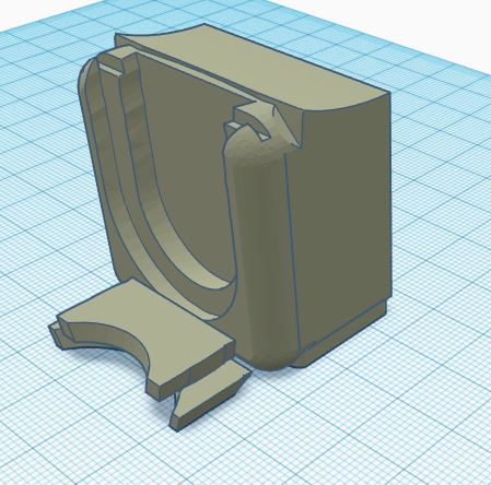 suportless paint holder soda bottle interface
