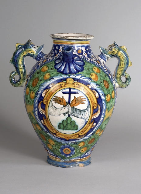Maiolica Pharmacy Jar