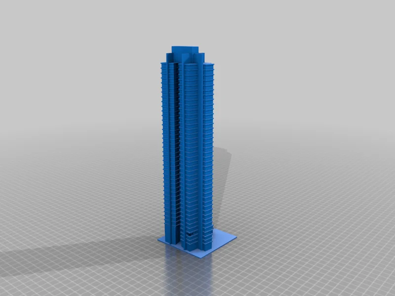 Residential Skyscraper Wargaming Terrain Battletech