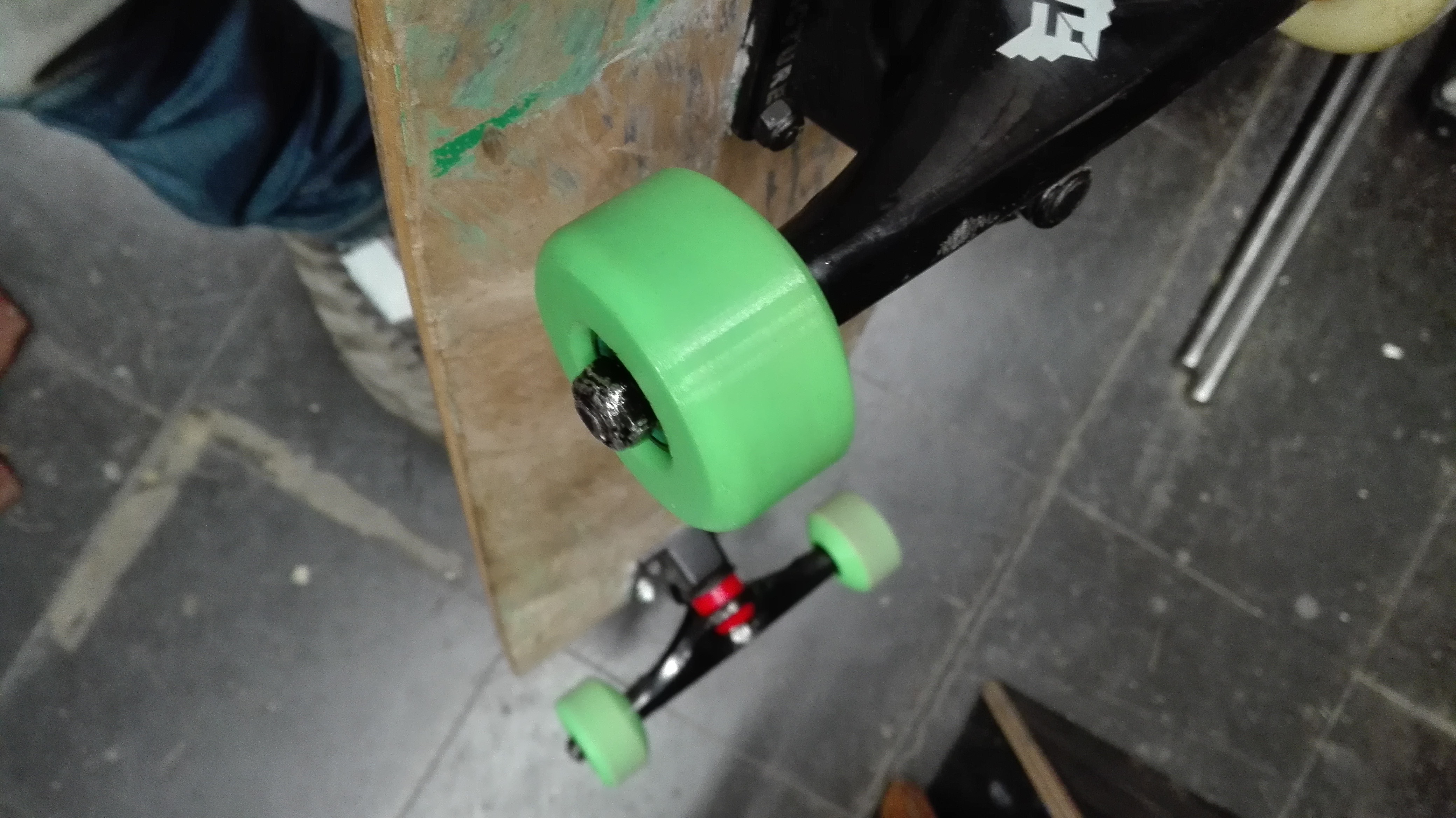3d Printed Skateboard Wheel - Ninjaflex (TPE)