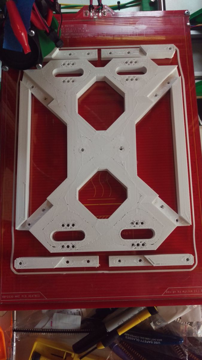 Prusa i3 MK2 Y carriage printable bed
