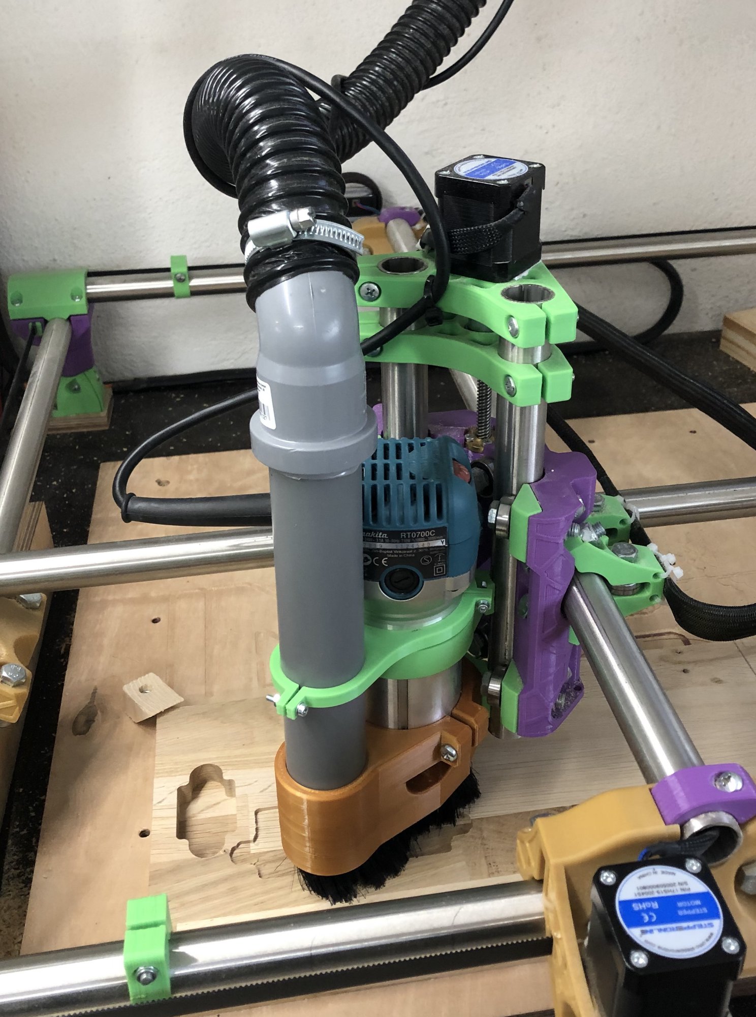 Makita RT700 series dust shoe for MPCNC Primo