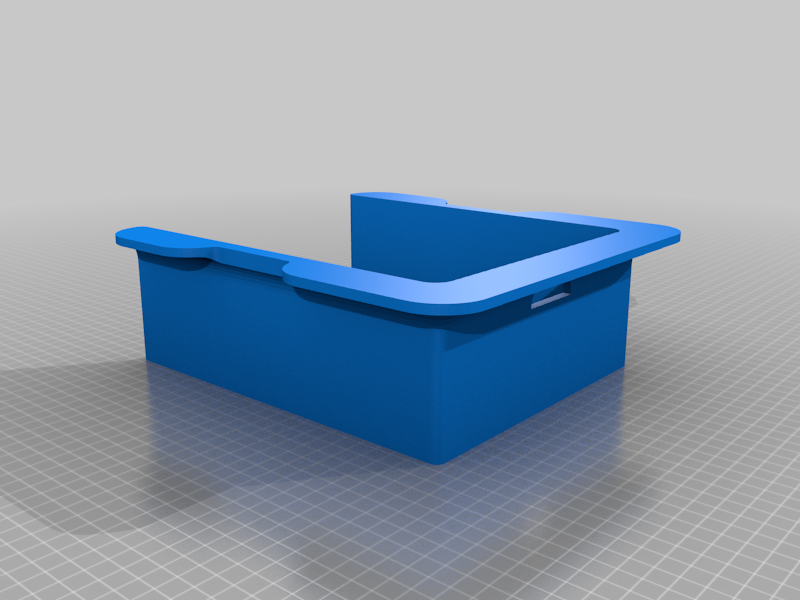 Under Desk Storage Shelf (No Drawer)