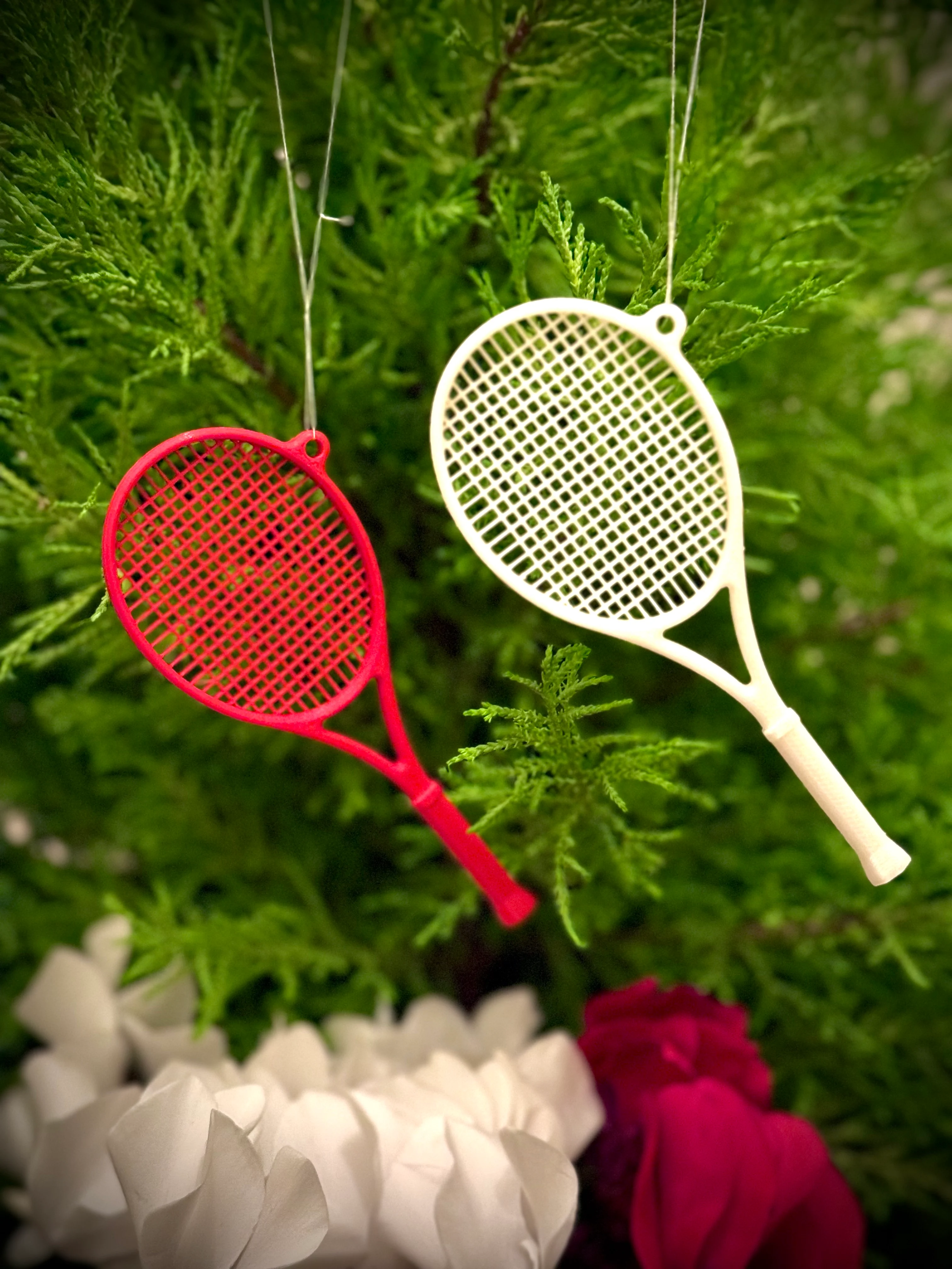 Tennis Racket Ornament