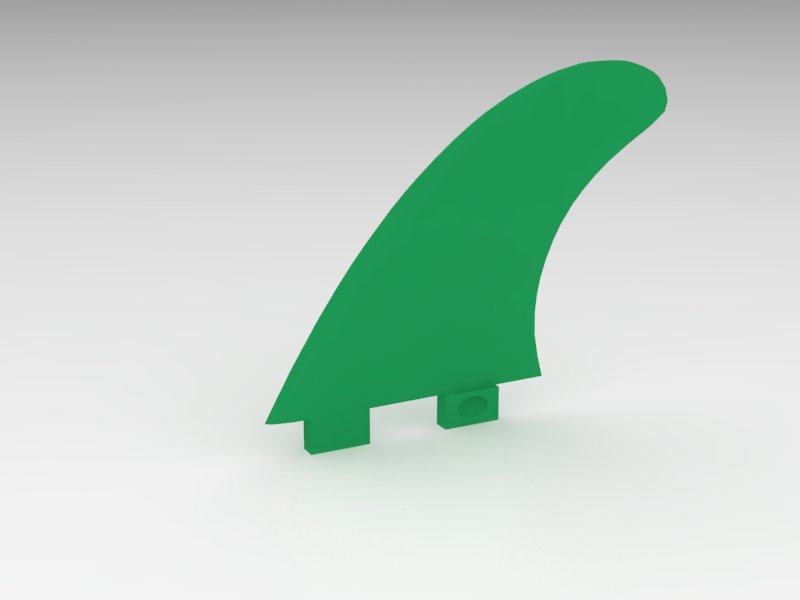 Center fin "FCS" M
