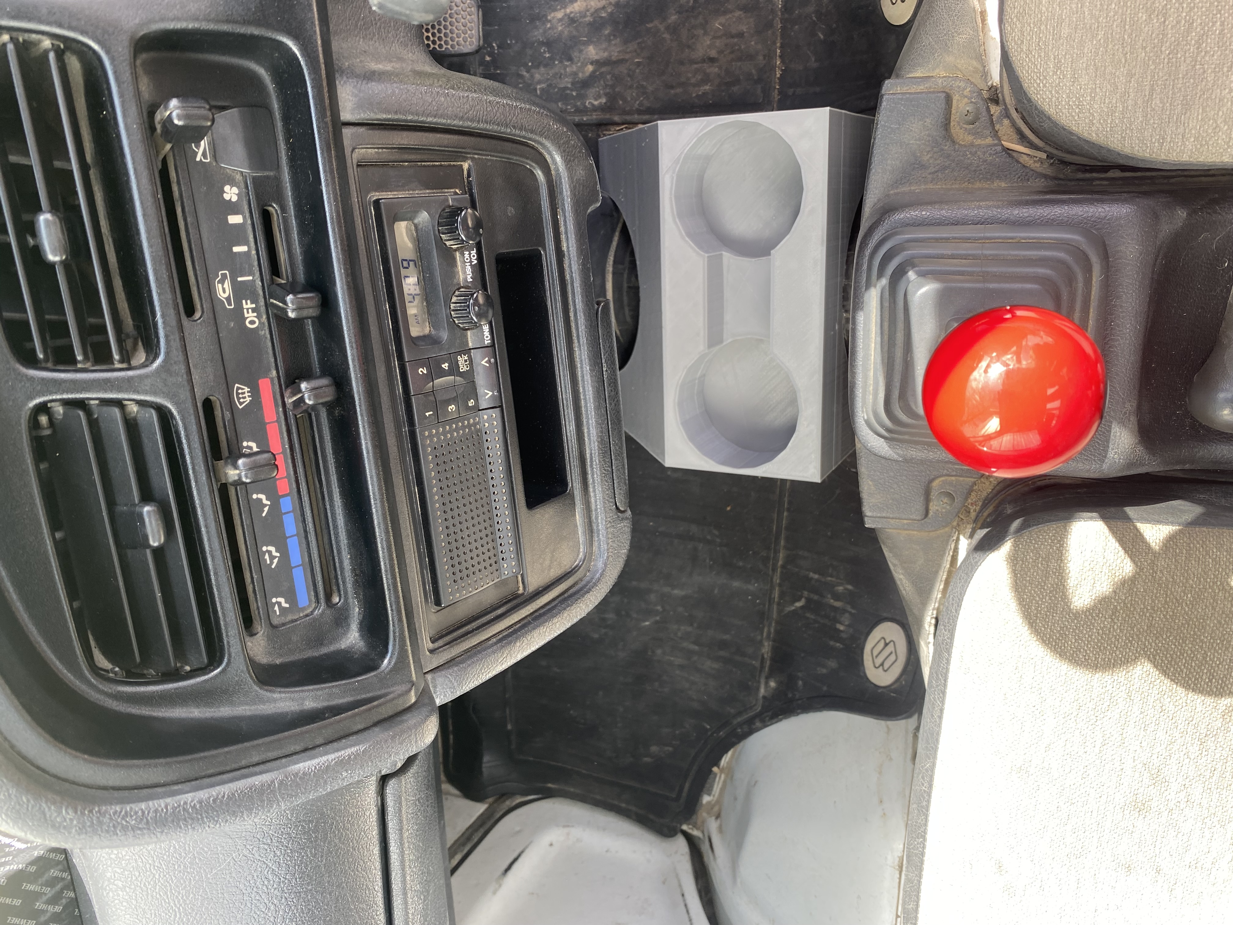 kei truck cup holder